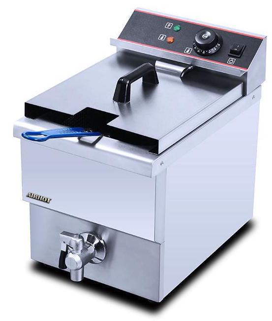 Фритюрница Airhot EF10T, 10 л с краном 