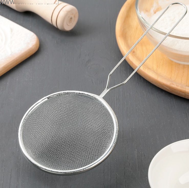 Сито с ручкой, нерж. сталь, d=10 см 