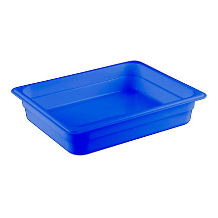 Гастроемкость 1/2*65 мм, синий полипропилен (арт. restola422107417) 