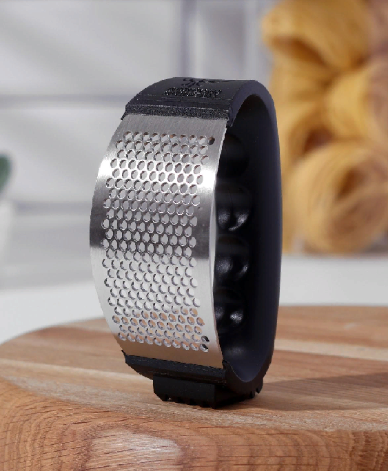 Пресс для чеснока, «Велес», 11×7×5 см, черный 