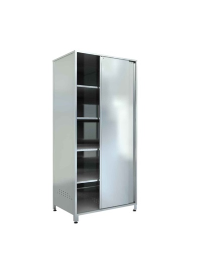 Шкаф кухонный ШДК-П-900/600/1800 нерж. ЗПМ 