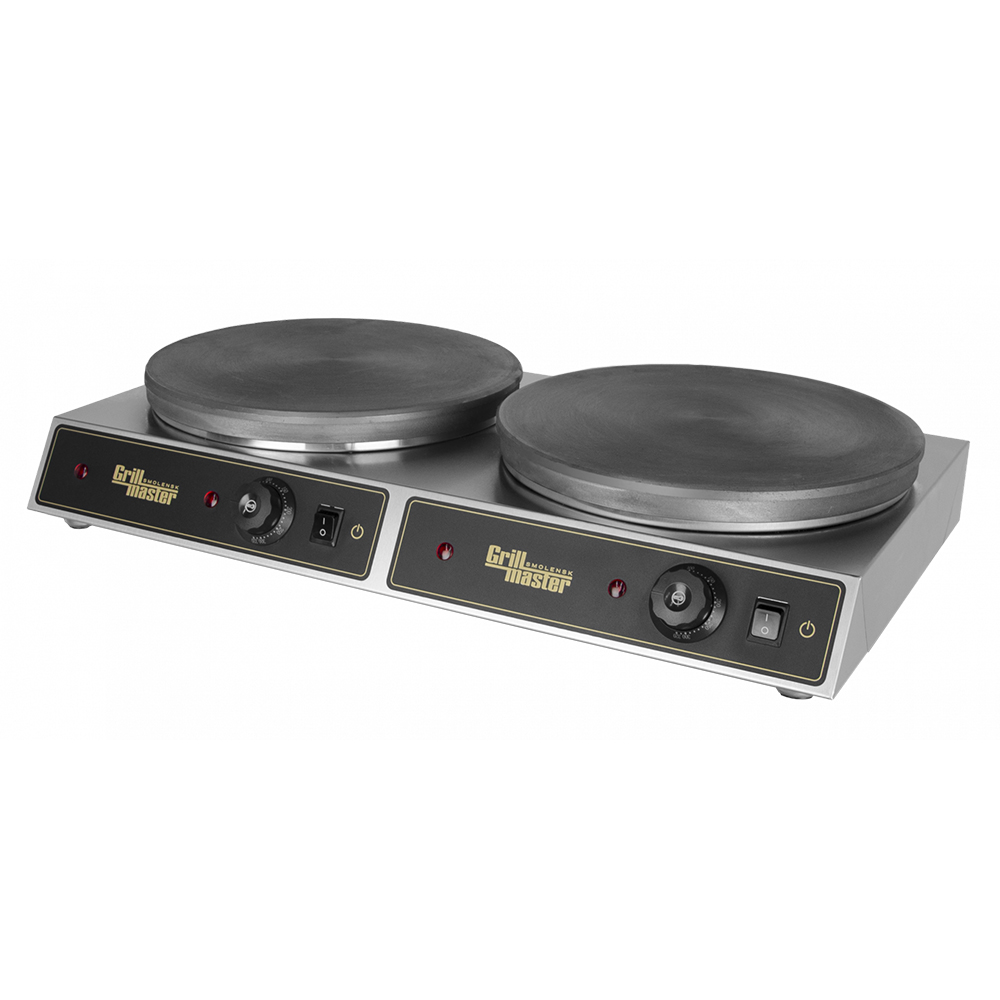Блинница Grill Master Ф2БкрЭ, две поверхности 