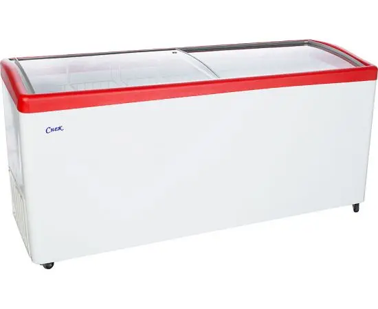 Ларь морозильный Снеж МЛГ-700 красный 