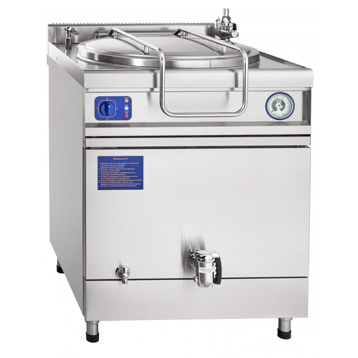 Котел пищеварочный Abat КПЭМ-200/9, 200 л 