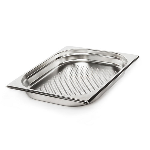 Гастроемкость перфорированная 1/2*40, нерж. сталь (арт. га70) 