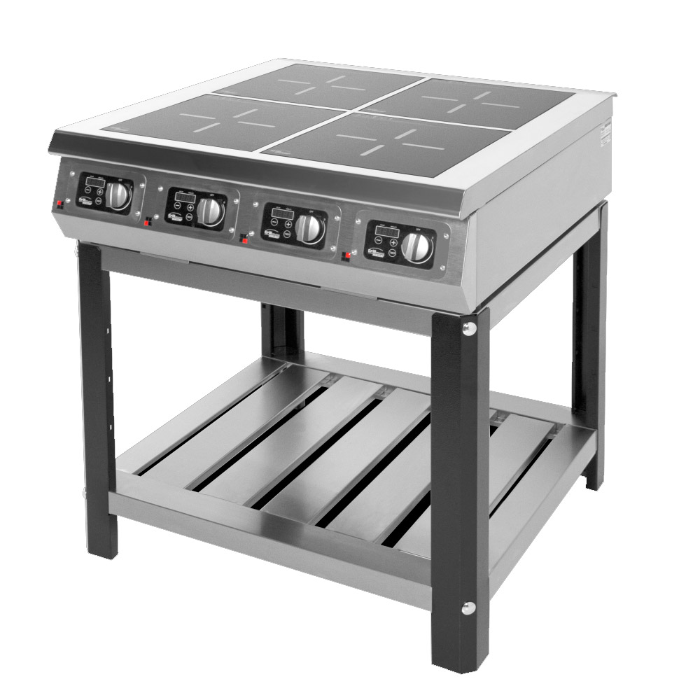 Плита индукционная напольная Ф4ИП/800, 4 конфорки 