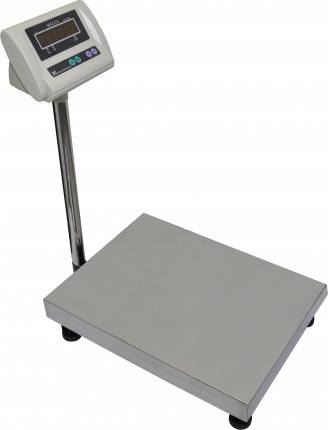 Весы электронные напольные ВЭТ-300-50/100-2С-ДБ (450*600) 