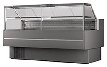 Витрина холодильная КАМА 150 ВСнс цвет серый ENTECO MASTER 