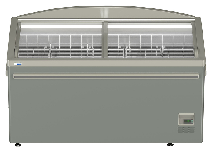 Ларь-бонета (гнутое стекло) GTE1850G (торец) Haier  