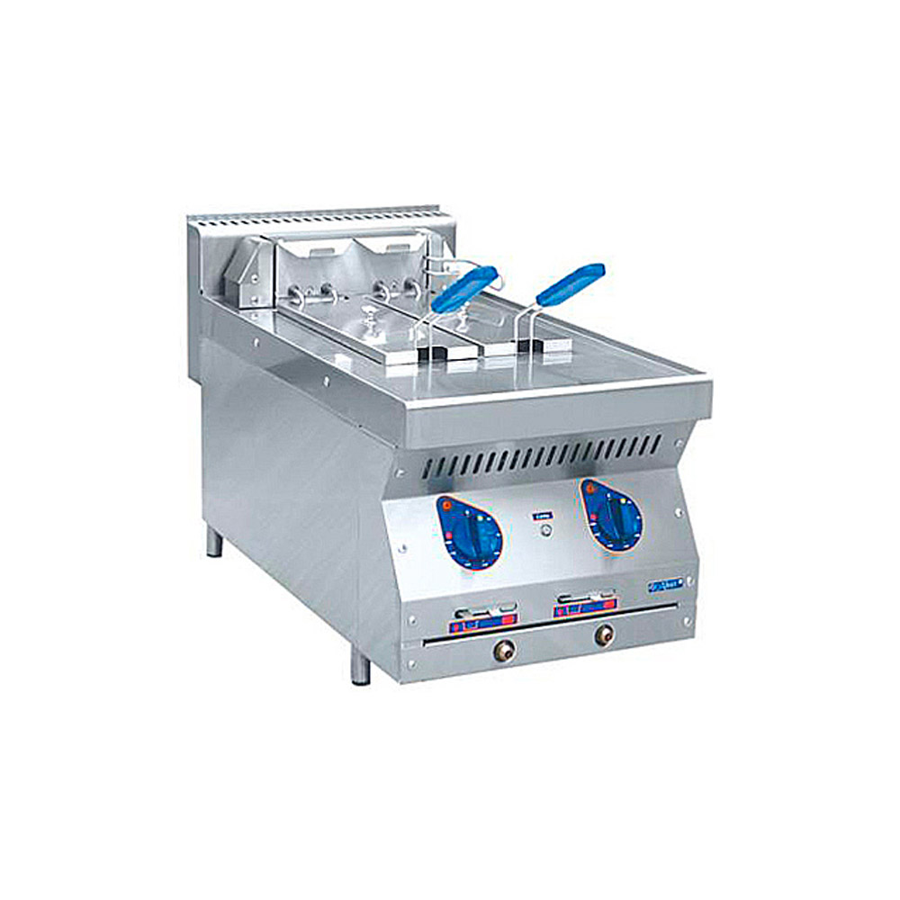 Фритюрница Abat ЭФК-40/2Н, 2 ванны, 9,9+9,9 л 