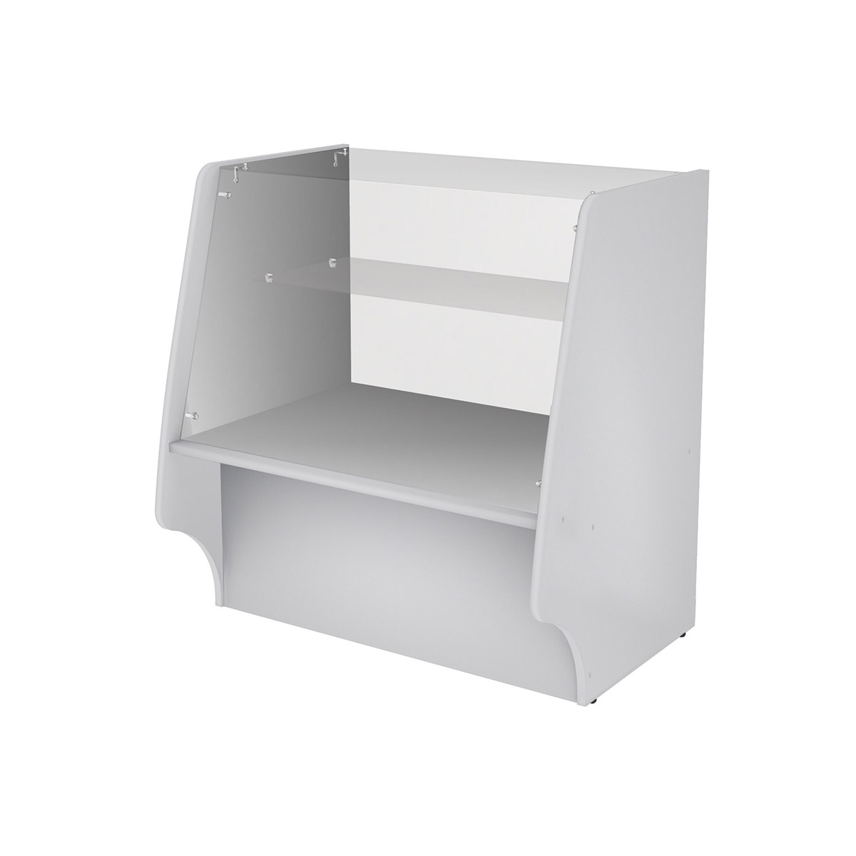 ФДС-91 Прилавок светло-серый 