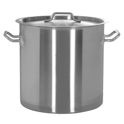 Котел, 20 л, нерж. сталь, тройное дно, индукция, d=300 мм, h=300 мм 