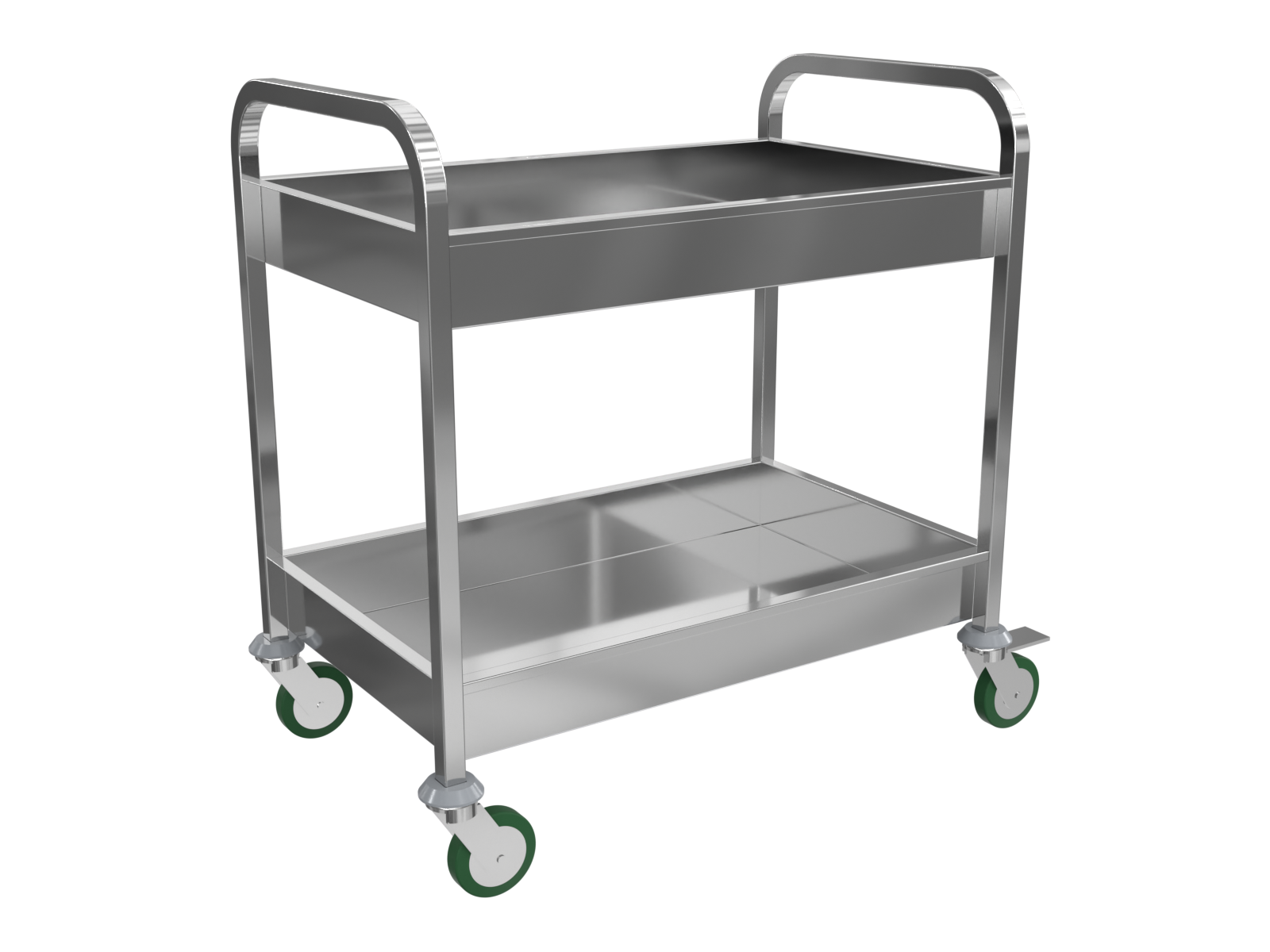 Тележка для сбора посуды ТСПК-2 сварная Kroner 