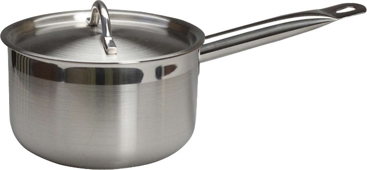 Сотейник из нержавеющей стали с ручкой кт1742, 2 л 