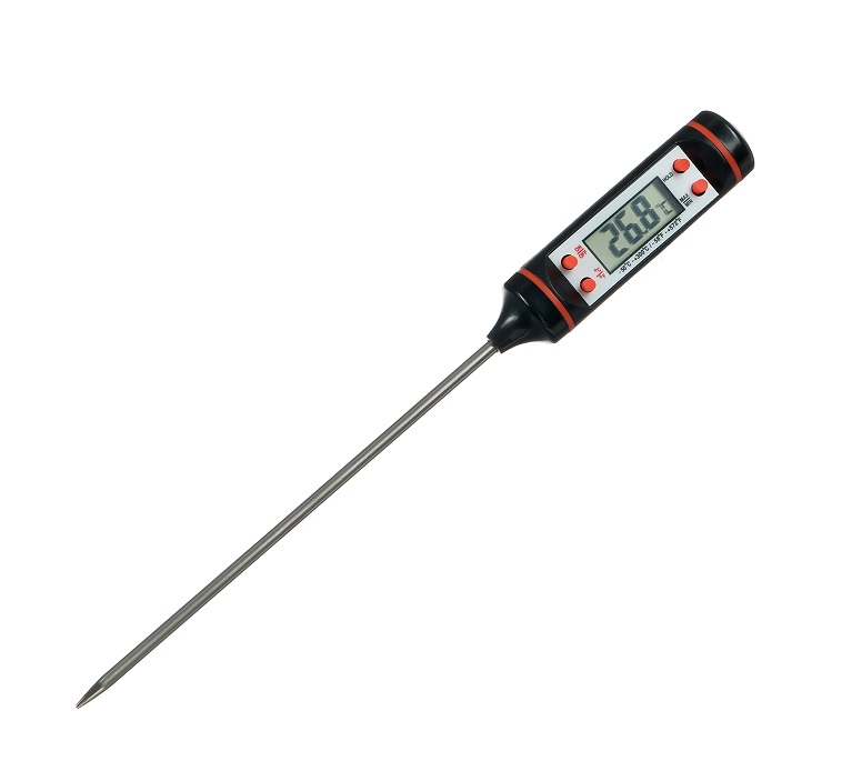 Термометр , max 300 °C, чёрный  