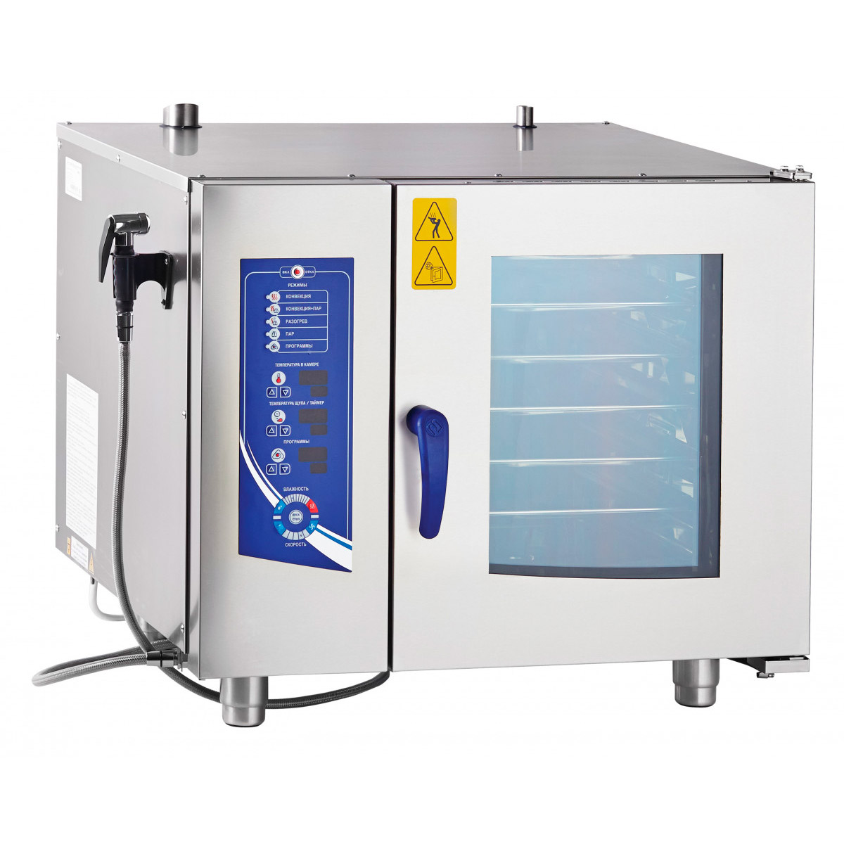 Пароконвектомат бойлерный Abat ПКА 6-1/1ПМ2 