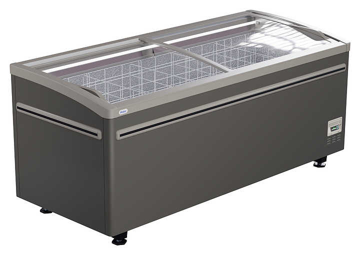 Ларь-бонета (гнутое стекло) GTS1850G Haier  