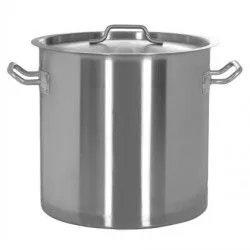 Котел с крышкой, 40 л, нерж. сталь 