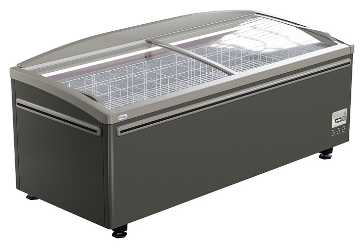 Ларь-бонета (гнутое стекло) GTE1850G (торец) Haier  