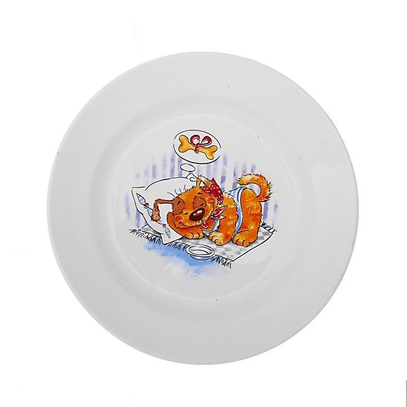 Тарелка мелкая Дружок 057 