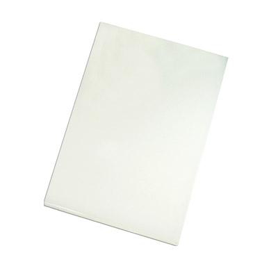 Доска разделочная 600x400x18 мм полипропилен, цвет белый 