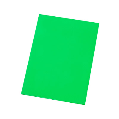 Доска разделочная 500x350x18 мм полипропилен, цвет зеленый 