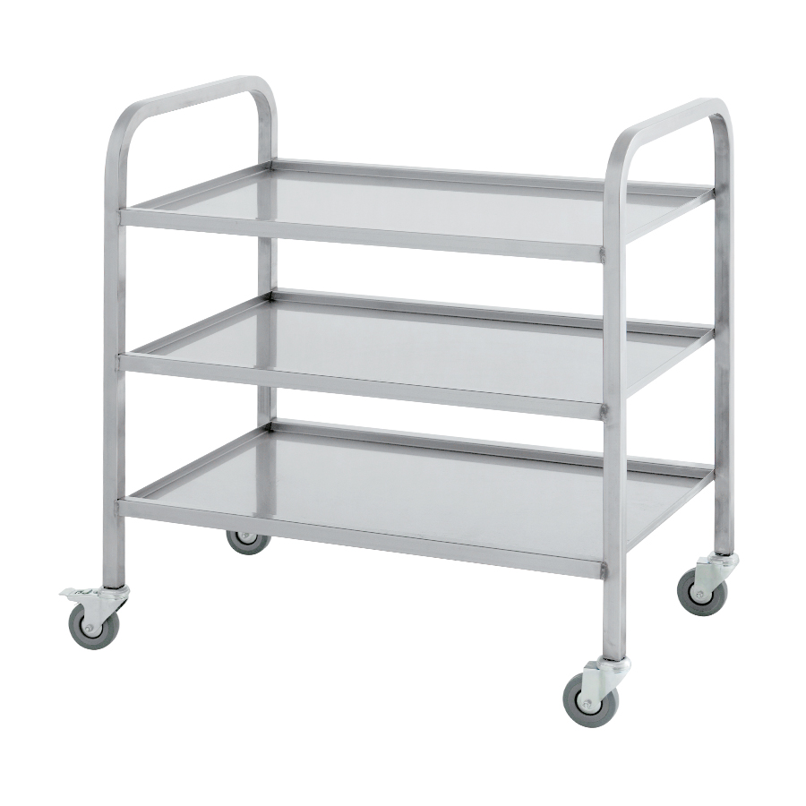 Тележка сервировочная ТС-3 3 яруса 