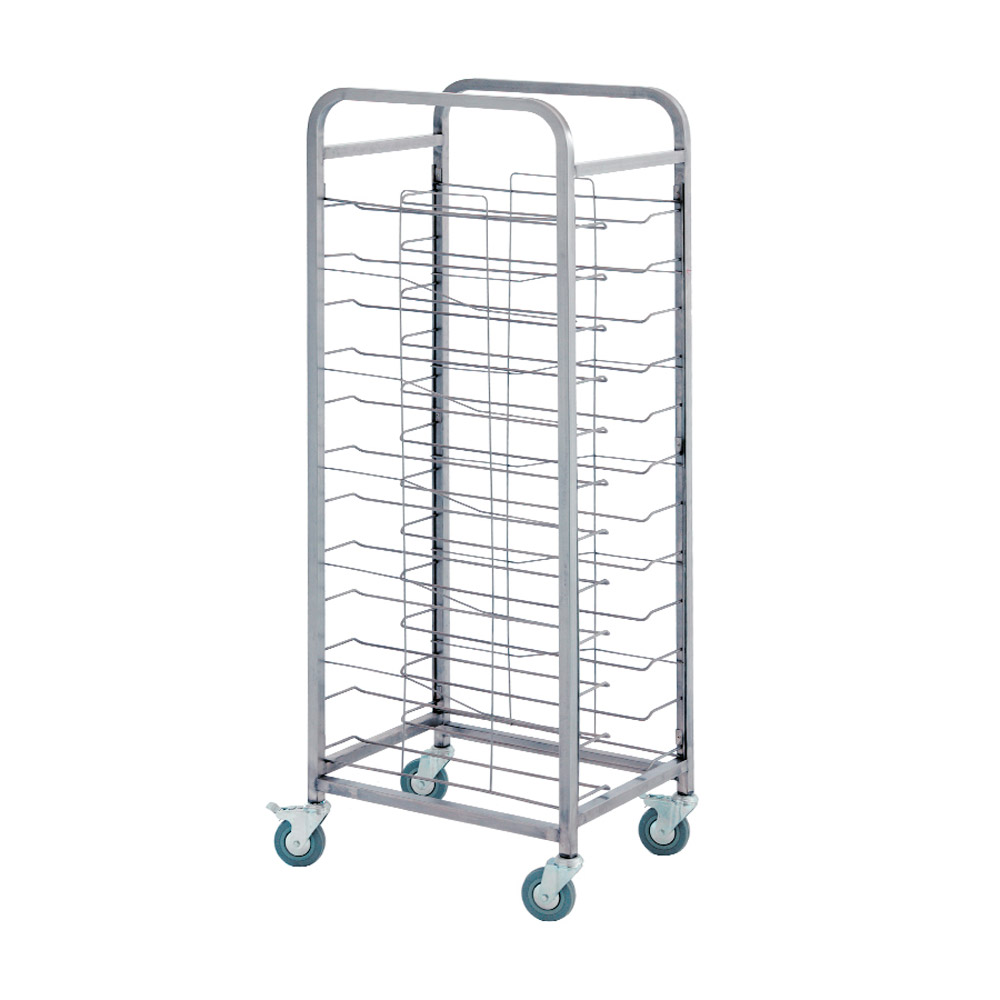 Стеллаж-шпилька передвижной КШ-Л-1.12-350.600-02 для подносов шир от 300-370 мм и дл. до 600мм 