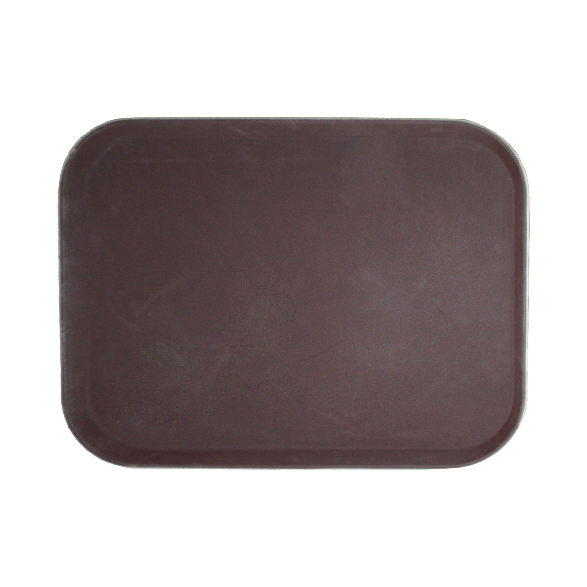 Поднос прорезиненный 500x380 мм h=30 мм коричневый 