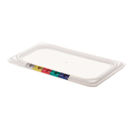 Крышка для гастроемкости 1/3, прозрачный полипропилен (арт. restola422101301) 