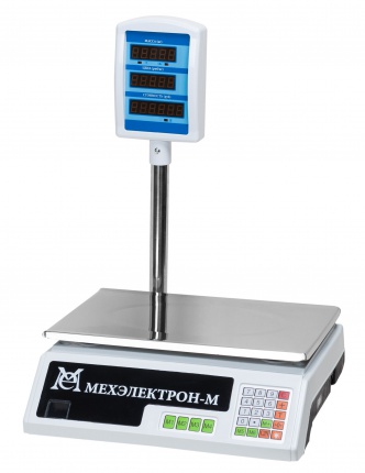 Весы электронные торговые ВР4900-15-2Д-САБ 01 
