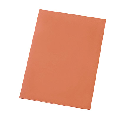 Доска разделочная 600x400x18 мм полипропилен, цвет коричневый 