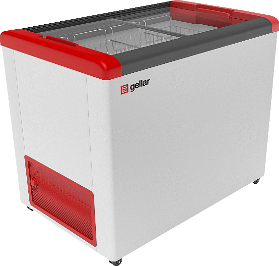 Ларь морозильный FG 350 C красный 
