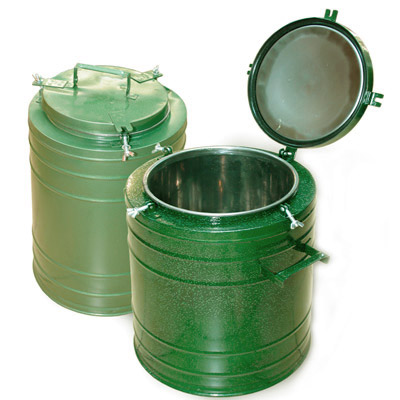 Термос армейский из нержавеющей стали тр44, 36л 