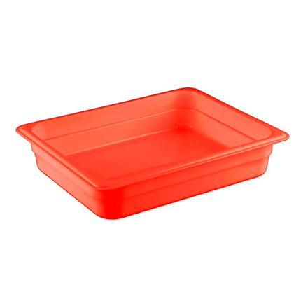 Гастроемкость 1/3*65 мм, красный полипропилен (арт. 422101004) 