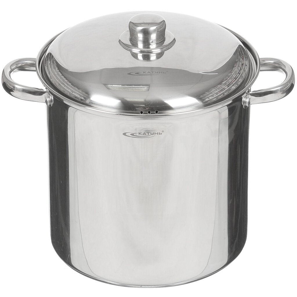Кастрюля, 11 л, нерж. сталь 