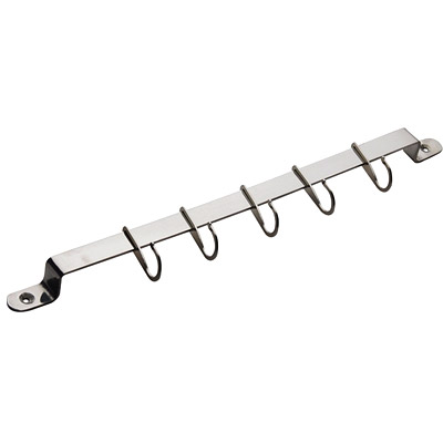 Держатель кухонного инвентаря с крючком кт1094  L=300mm Luxstahl 