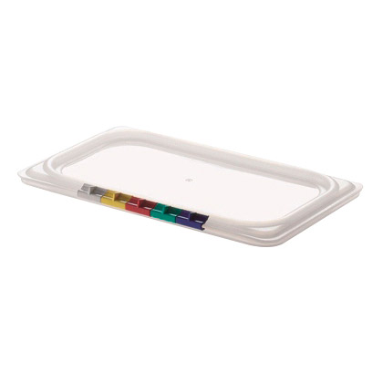 Крышка для гастроемкости 1/4, прозрачный полипропилен (арт. restola422101801) 