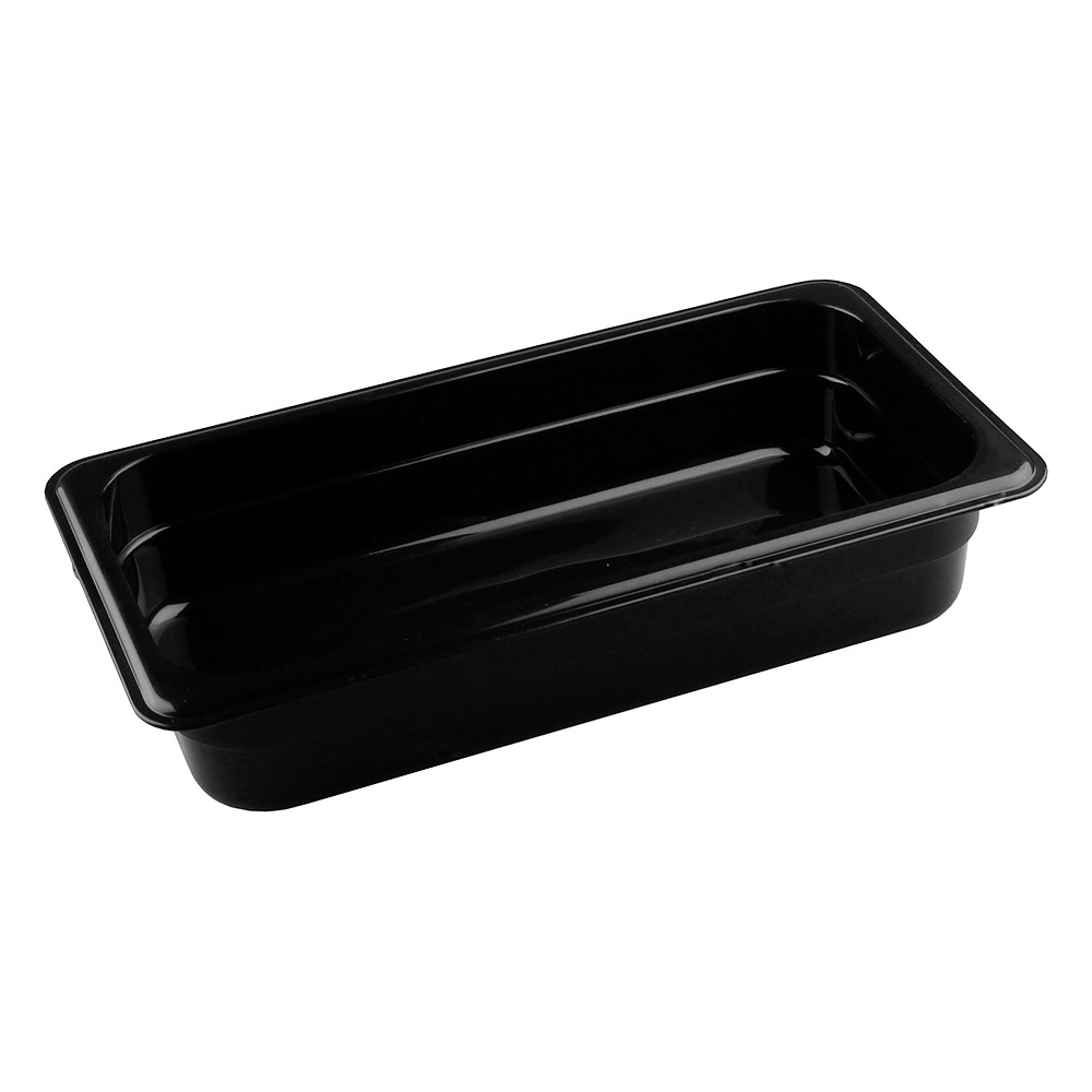 Гастроемкость 1/3*65 мм, черный полипропилен (арт. 422101013) 