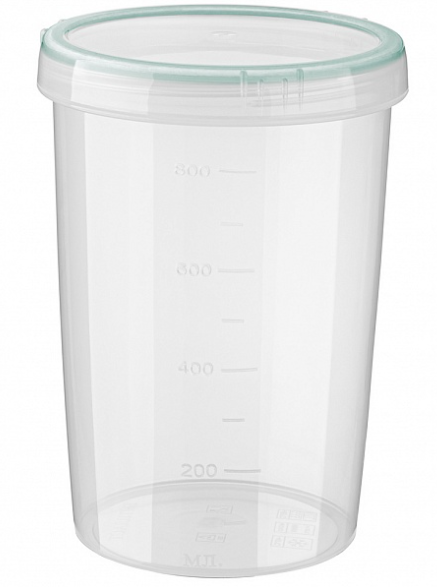 Банка 1 л с крышкой 