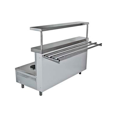 Прилавок-мармит первых блюд Школьник МЭПС2-11/7 