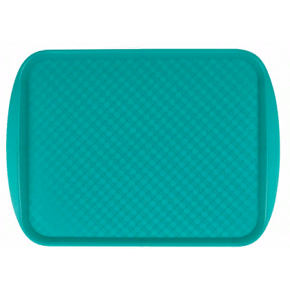 Поднос 420x300 мм, полипропилен, зеленый 