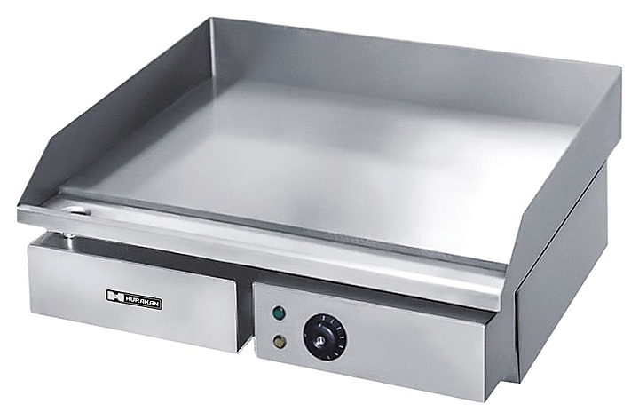 Поверхность жарочная HKN-PSL550 гладкая, 550x430x235 мм, 220 В, 3 кВт, Hurakan 