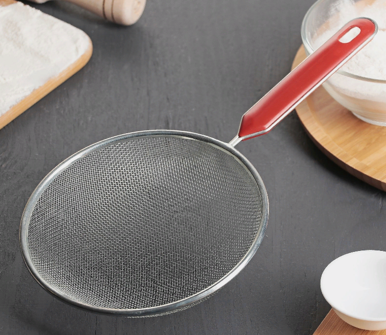 Сито с ручкой, нерж. сталь, d=16 см 